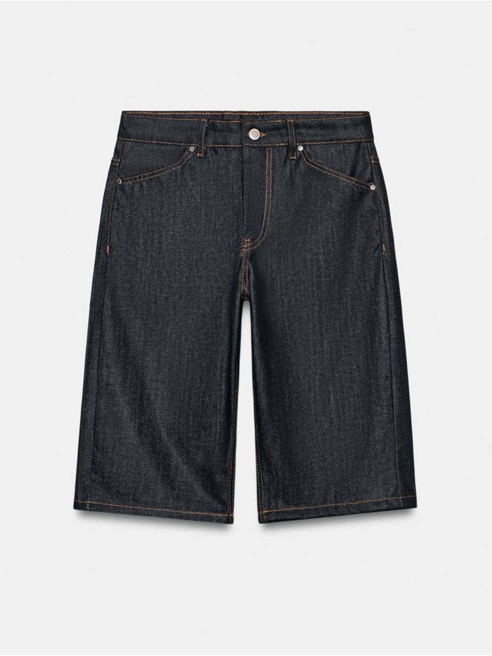 ZARA Dark Denim Bermuda Shorts (Jorts)
*NEVER WORN*
